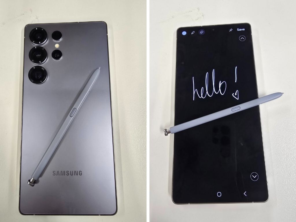 Samsung ditches the S Pen's bluetooth features. Picture: Supplied/Tahnee-Jae Lopez-Vito.