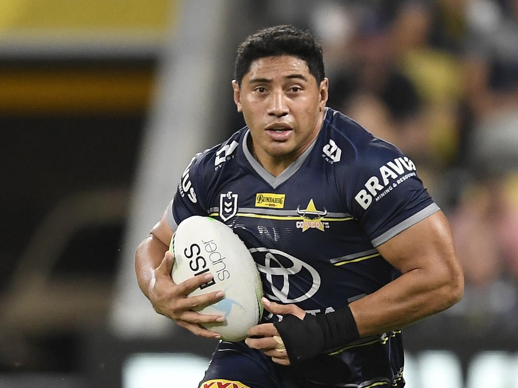 Jason Taumalolo is understood to be leaning towards getting vaccinated. Picture: Ian Hitchcock/Getty Images