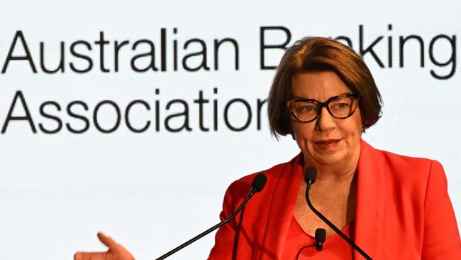 Anna Bligh AC, ABA CEO at the Australian Banking Association (ABA) 2024 Banking Conference 'Resilient and Ready' at Melbourne Convention and Exhibition Centre, June 26, 2024. Picture: Supplied / ABA