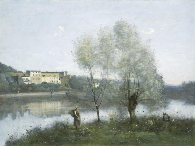 Ville-d'Avray by Jean-Baptiste-Camille Corot, c.1865. National Gallery of Art, Washington, D.C.