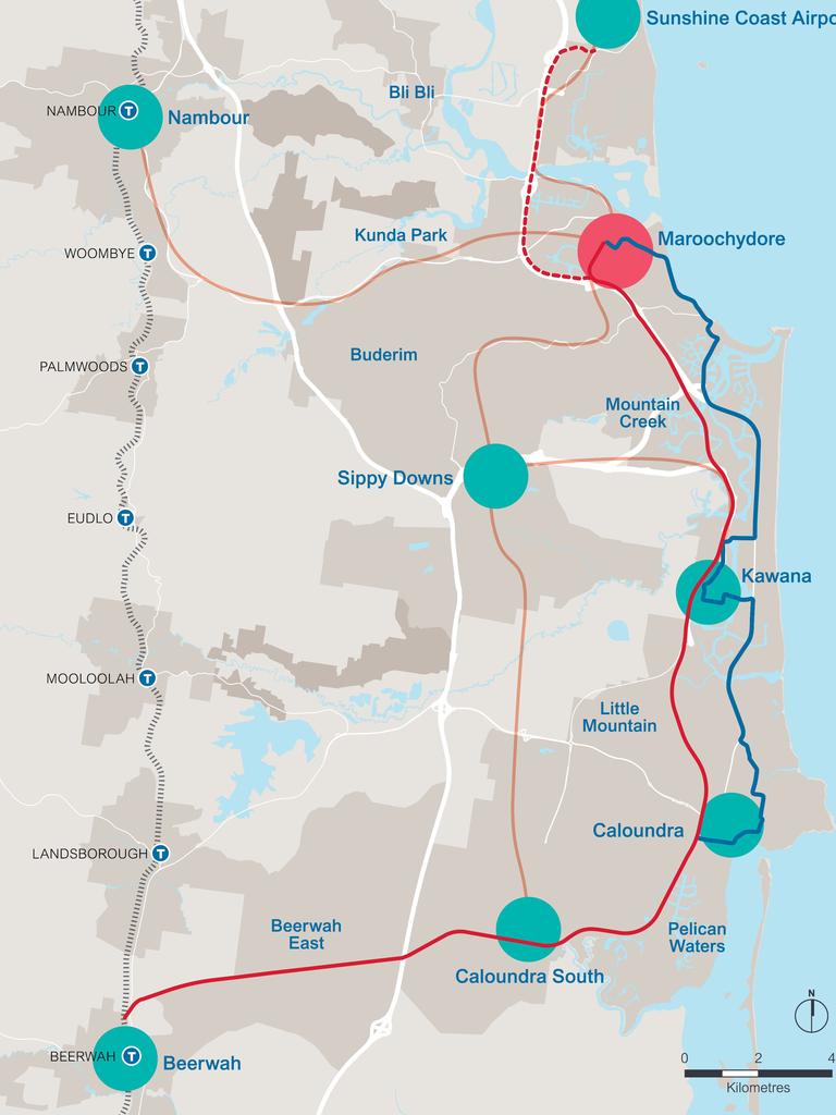 LAYOUT: A concept map of the mass transit system.