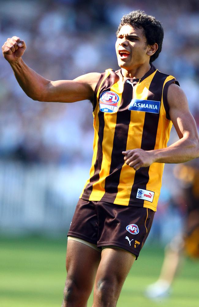 Cyril Rioli had a starring role in the 2008 Grand Final.