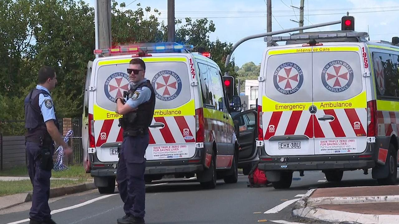 Two men and a woman were taken to hospital after an alleged stabbing. Picture: TNV