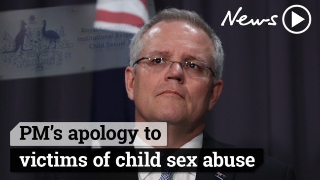 National Apology: PM Scott Morrison apologises to victims of child sex abuse