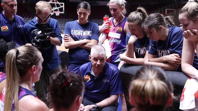 Lucas was previously at the helm at Adelaide Lightning. Picture: Sarah Reed.