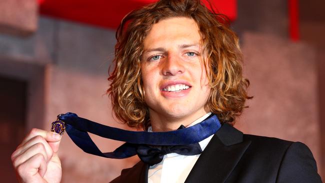 2015 Brownlow Medallist Nat Fyfe. Picture: Colleen Petch