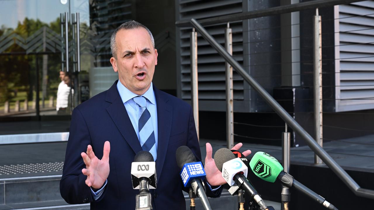 NRL CEO Andrew Abdo revealed the rule changes will be introduced from the start of Round 3, 2023. Picture: NRL Images.