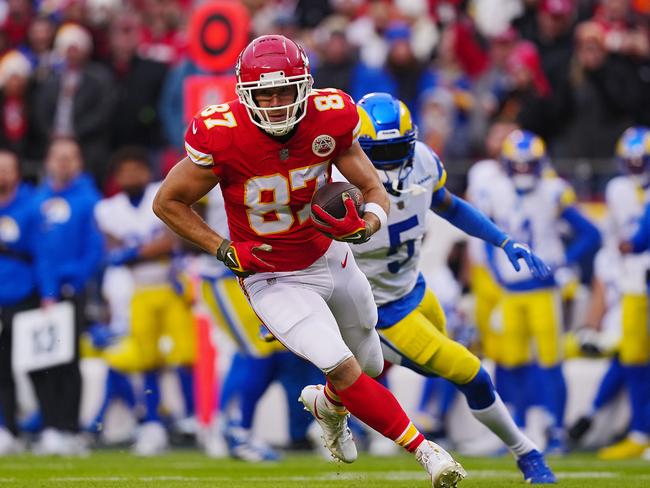 Travis Kelche plays for the Kansas City Chiefs. Picture: Jason Hanna/Getty Images