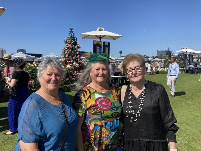 Kerry Schneider, Kim Jeffers and Anne Grimes