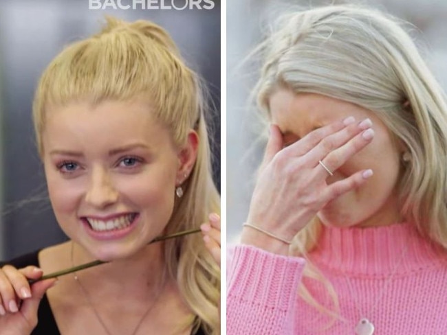 Screen shots from this year's The Bachelors. Townsville's Jessica Navin