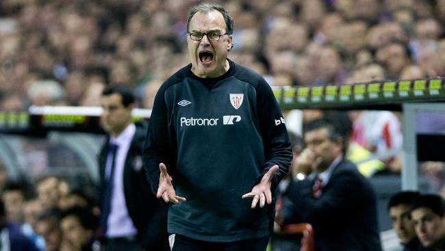 Marcelo Bielsa during his time with Athletic Club Bilbao.