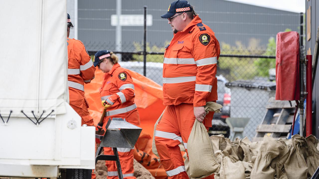 Adrian Cann as SES Toowoomba prepare for the arrival of the weather system associated with TC Alfred, Thursday, March 6, 2025. Picture: Kevin Farmer