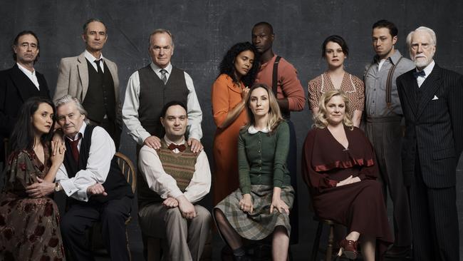 Cast of Girl From The North Country. Picture: Pierre Toussaint