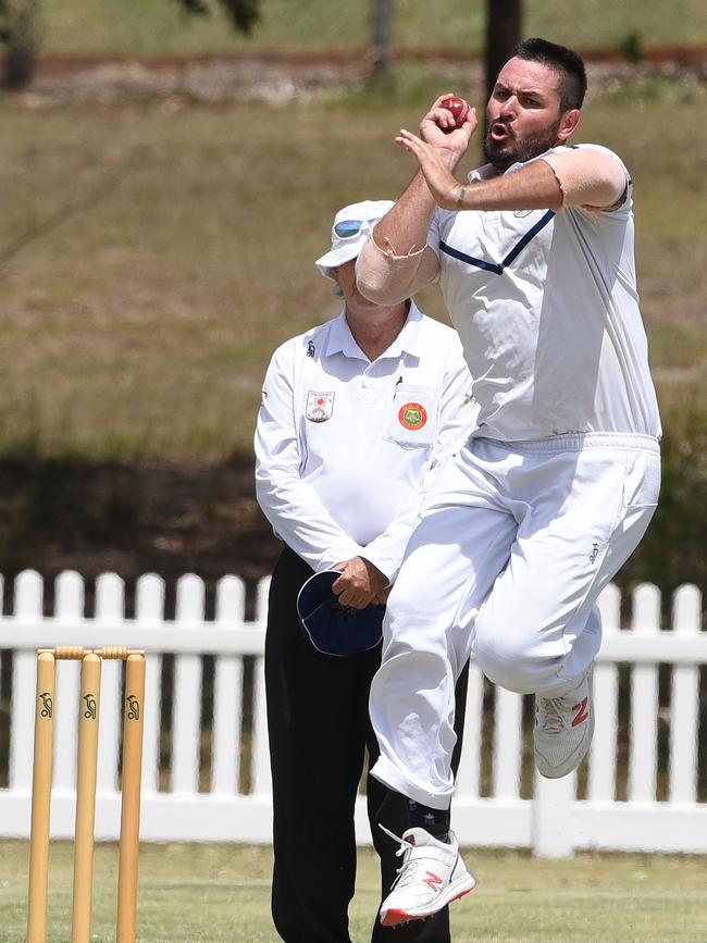 Josh Henderson took 4-55 from 22 overs. Picture: Steve Holland
