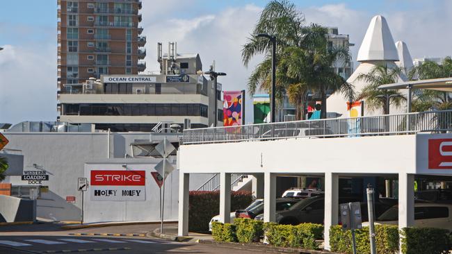 The elderly woman was assaulted by Bamber at the Big Top Shopping Centre at Maroochydore.