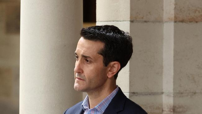 Leader of the Opposition David Crisafulli, at Parliament House, Brisbane. Picture: Liam Kidston