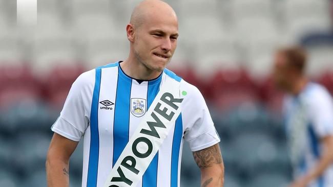 Aaron Mooy is back in the Premier League with Brighton.