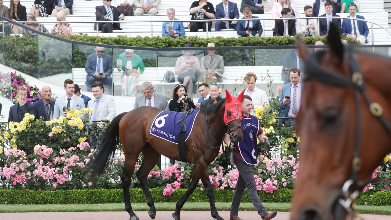 Flemington Racecourse in Melbourne. Picture: NCA NewsWire / David Crosling