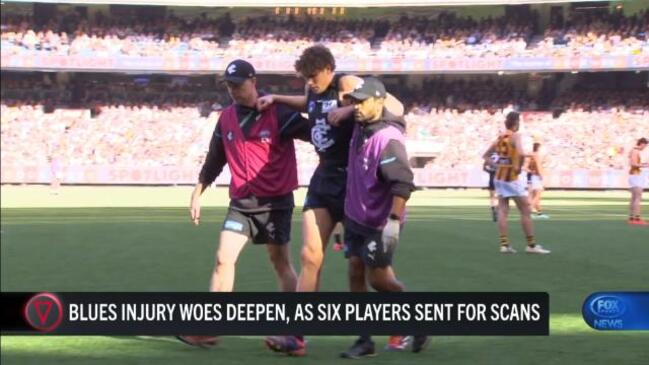 Carlton face injury woes after costly loss