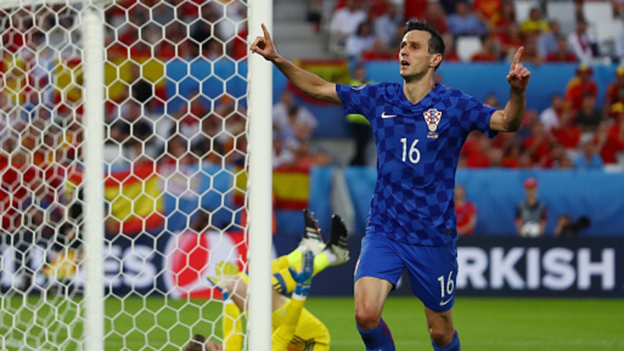 Nikola Kalinic will be watching the World Cup final from home.