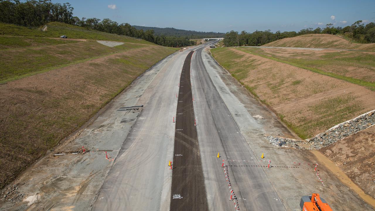 Flood Road interchange, Shared April 19, 2023. Picture: Transport and Main Roads