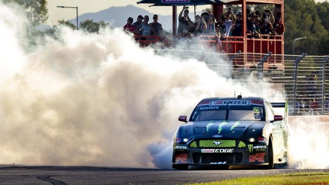 Profits for the Supercars motor racing series have been falling as the sport takes a Covid hit.