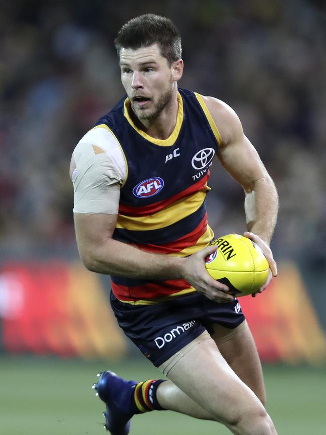 After six rounds, Bryce Gibbs has already proved his worth to the Crows. Picture Sarah Reed