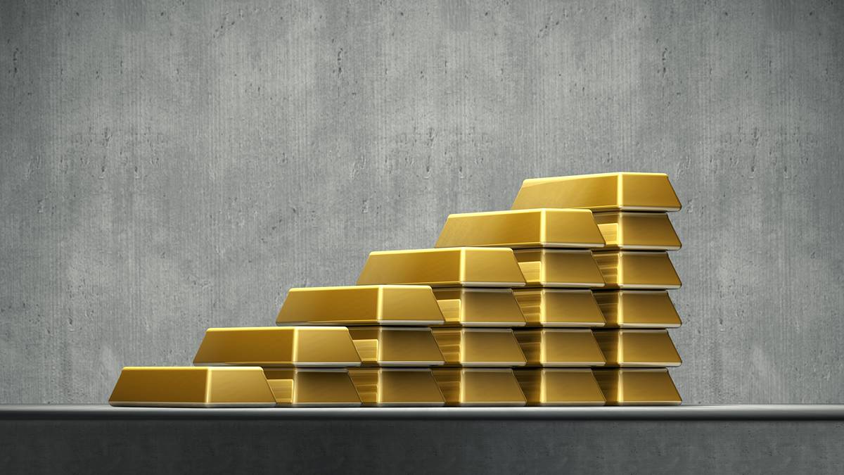Gold demand continues to run hot, hitting a nine year March quarter high. Pic: Getty Images