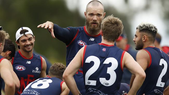 ‘Guys, just put me in your KFC SuperCoach team’ ... Max Gawn was the No.1 scorer in 2020.