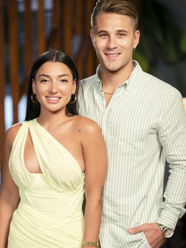 Ella Ding and Mitch Eynaud starred in MAFS 2022.