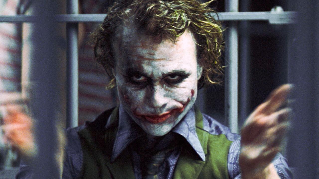 Heath Ledger won a posthumous Oscar for his role as the The Joker in The Dark Knight. Picture: AP Photo/Warner Bros. Pictures / Stephen Vaughan