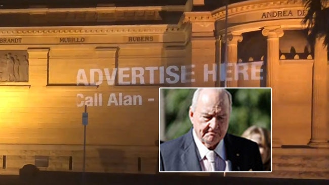 The Chaser pranked Alan Jones with 'advertising space', that included his phone number.