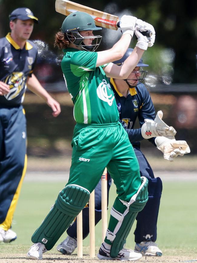 VSDCA: Croydon’s Ben Anderson unleashes. Picture: Georg Sal