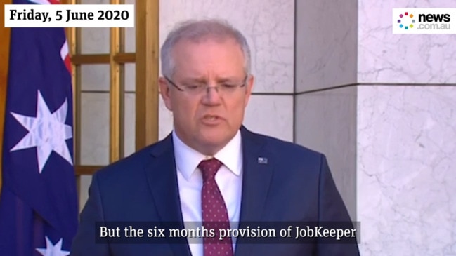 Mathias Cormann back tracks on six month JobKeeper "guarantee"