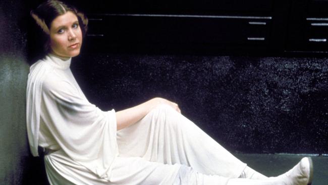 Carrie Fisher says she never wanted to go into acting and had only seen sadness in fame, thanks to her parents Eddie Fisher and Debbie Reynolds. Picture: Lucasfilm