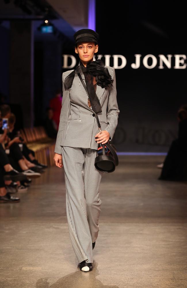 David Jones AW'19 Launch at MONA. Dress rehearsals at The Void. Picture: David Caird