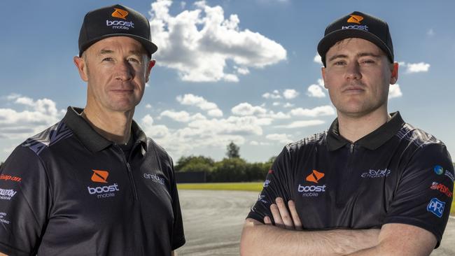 Supercars legend Greg Murphy (left) is making a sensational comeback to the sport alongside Richie Stanaway.