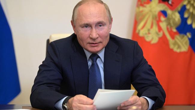 Russian President Vladimir Putin. Picture: Alexei Druzhinin/Sputnik/AFP