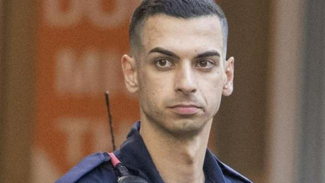 NSW Police officer Beau Lamarre-Condon. Picture: Liam Mendes