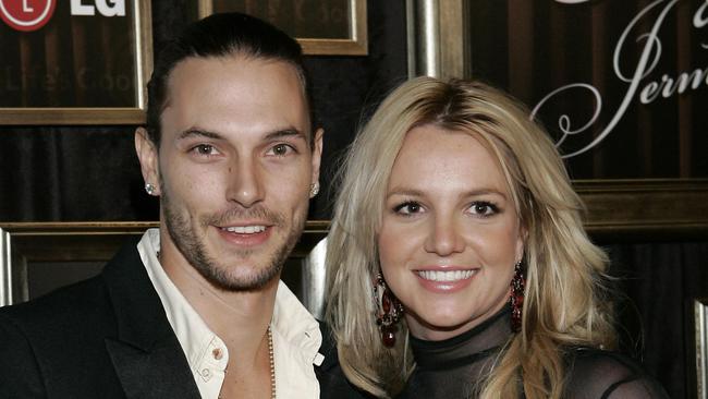 Undated : Singer Britney Spears and her husband Kevin Federline at the LG, Mariah Carey and Jermaine Dupri post-Grammy party in Beverly Hills