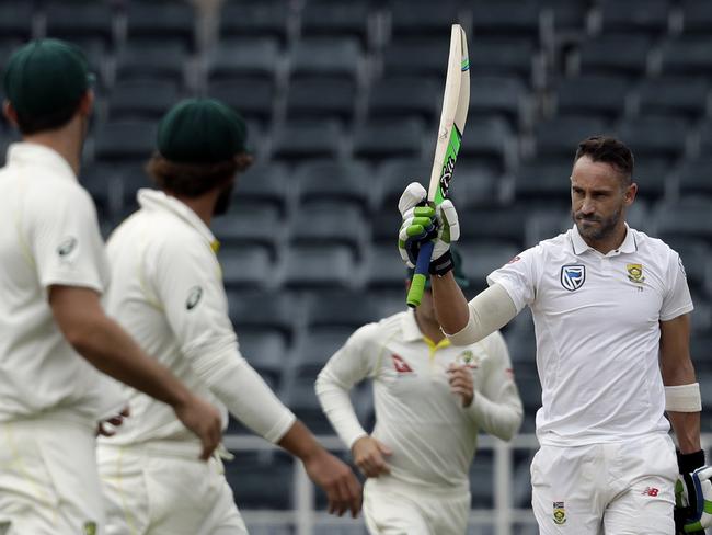 Faf du Plessis found some form after a wretched series.