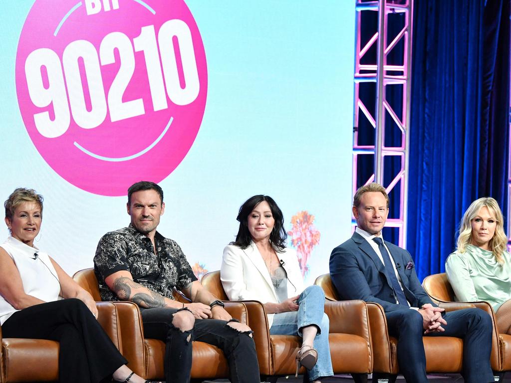 The cast of the series reunited for a panel in 2019. Picture: Amy Sussman/Getty Images/AFP