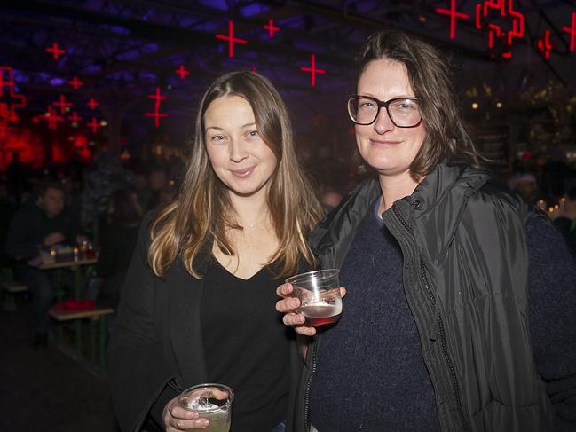 Dark Mofo 2023. Winter Feast. Robin Mcleavy and Asya Bell. Picture: Caroline Tan