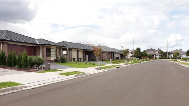 Oran Park has seen a boom in new homes.