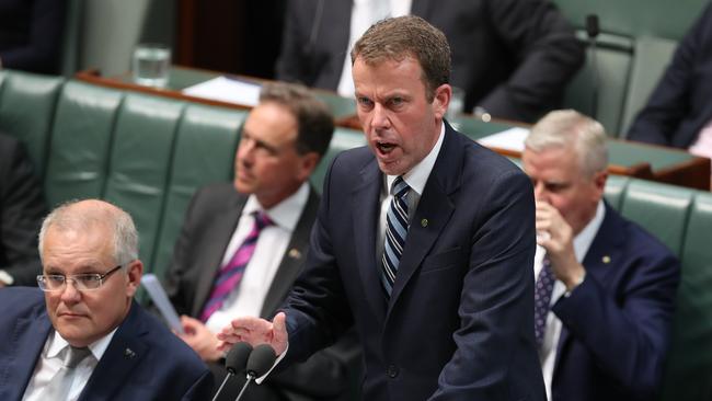 Education Minister Dan Tehan says it’s time for ‘alarm bells’. Picture: Kym Smith