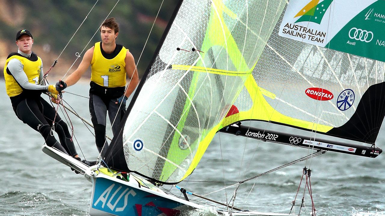 Sailing Olympian Iain Jensen and new skipper within striking distance