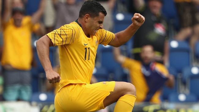 Andrew Nabbout broke his Socceroos goalscoring drought.