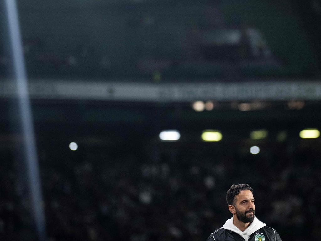 Ruben Amorim becomes the sixth permanent manager since Alex Ferguson retired in 2013. Picture: AFP