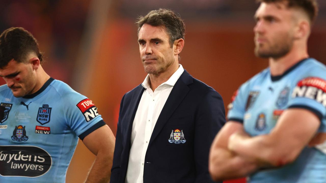 Blues coach Brad Fittler. Photo by Chris Hyde/Getty Images