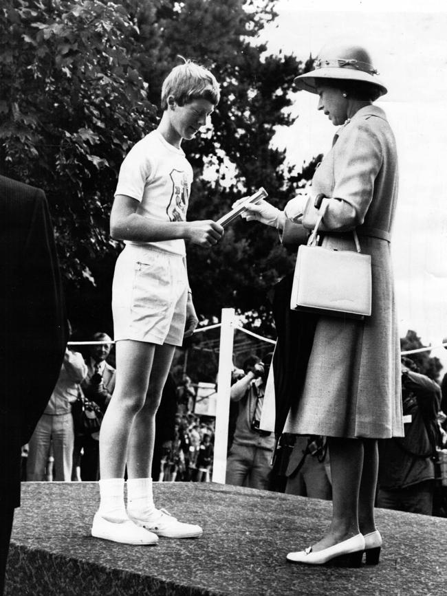 Queen Elizabeth II's silver jubillee visit to Tasmania in 1977.